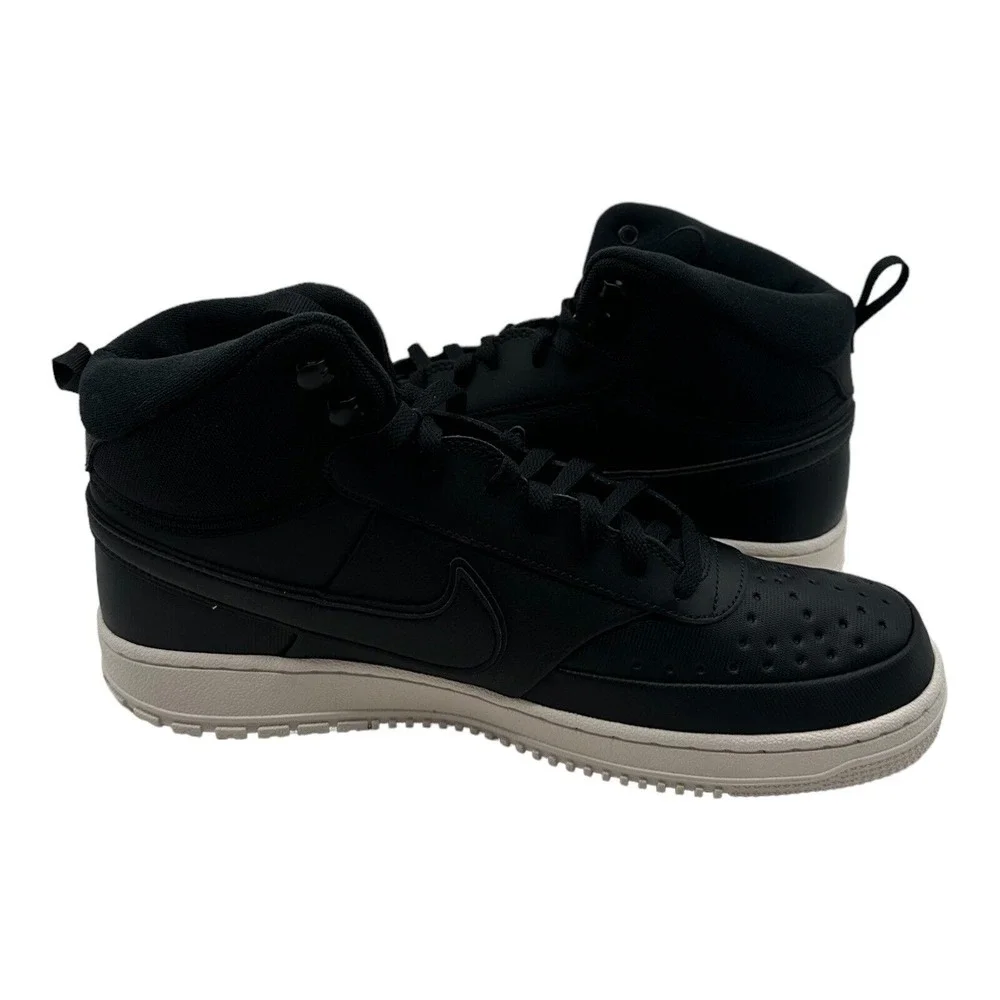 Men's Nike Court Vision Mid Shoes‎ Men's Size 9 Boots Black/Phantom/Black